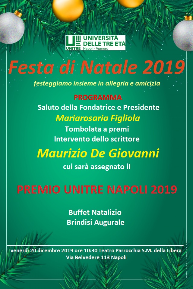 Festa Natale 2019 UNITRE