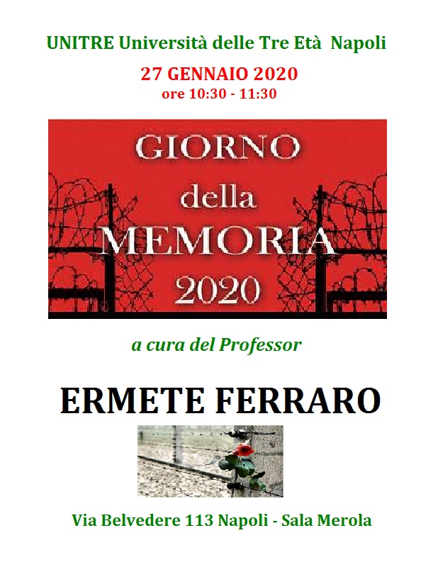giorno della memoria 2020