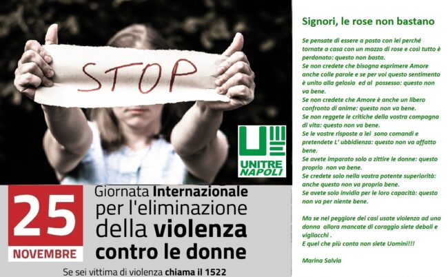 25 novembra violenza sulle donne
